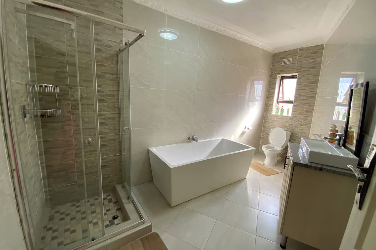 Clean minimal bathroom
